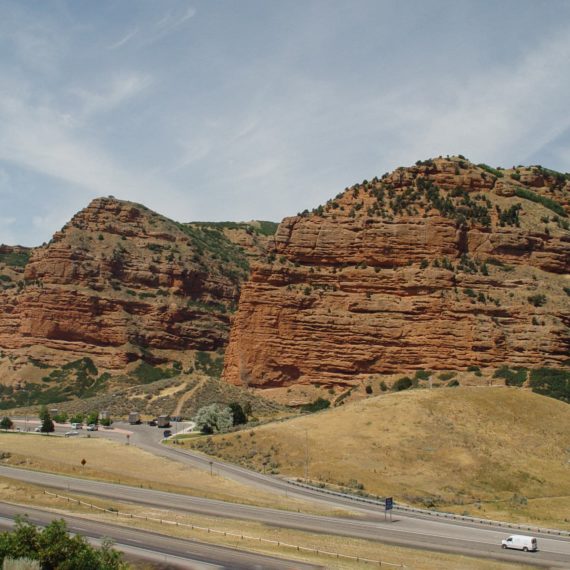 Rest area in Utah