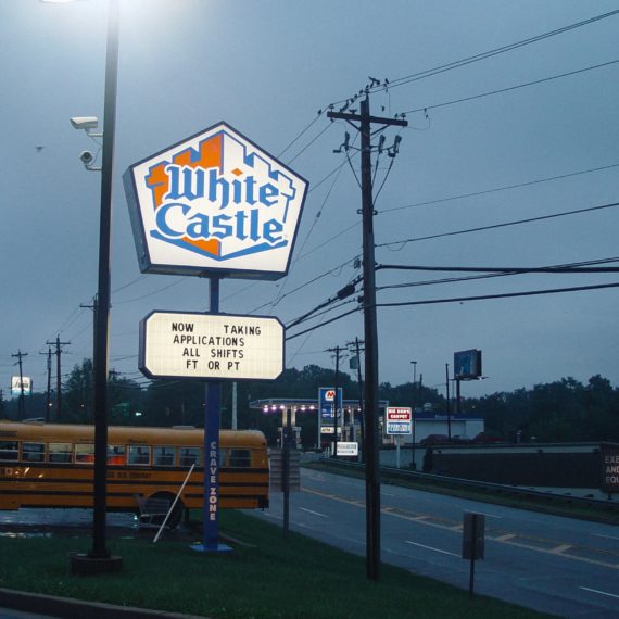 White Castle sign