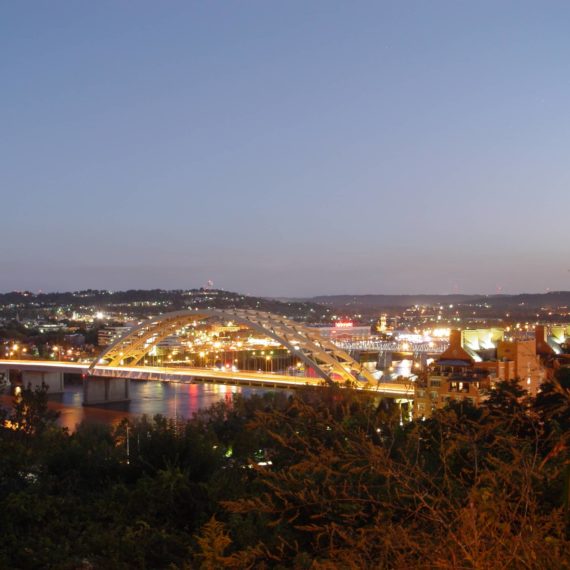 Big Mac bridge in Cincinnati