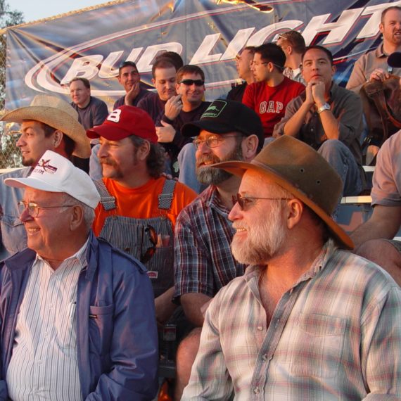 Friends and family at the rodeo in Phoenix