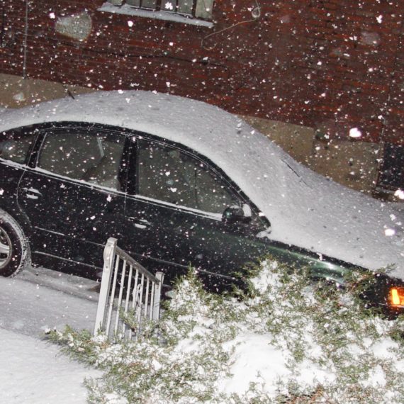 Snow on Passat