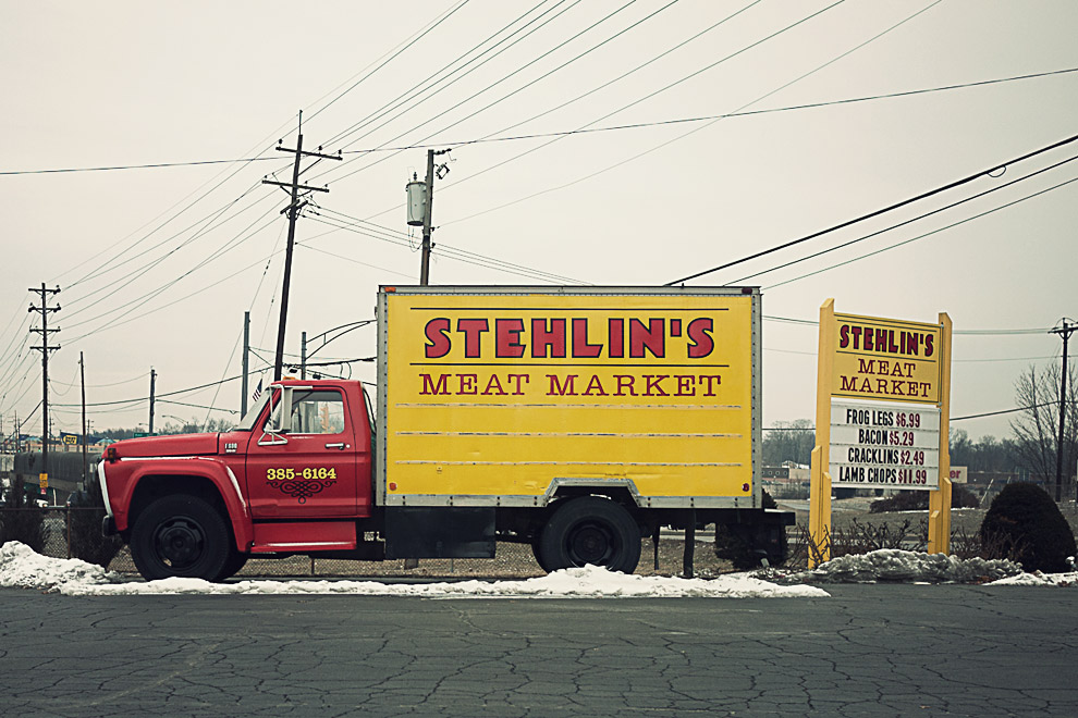 Meat market truck