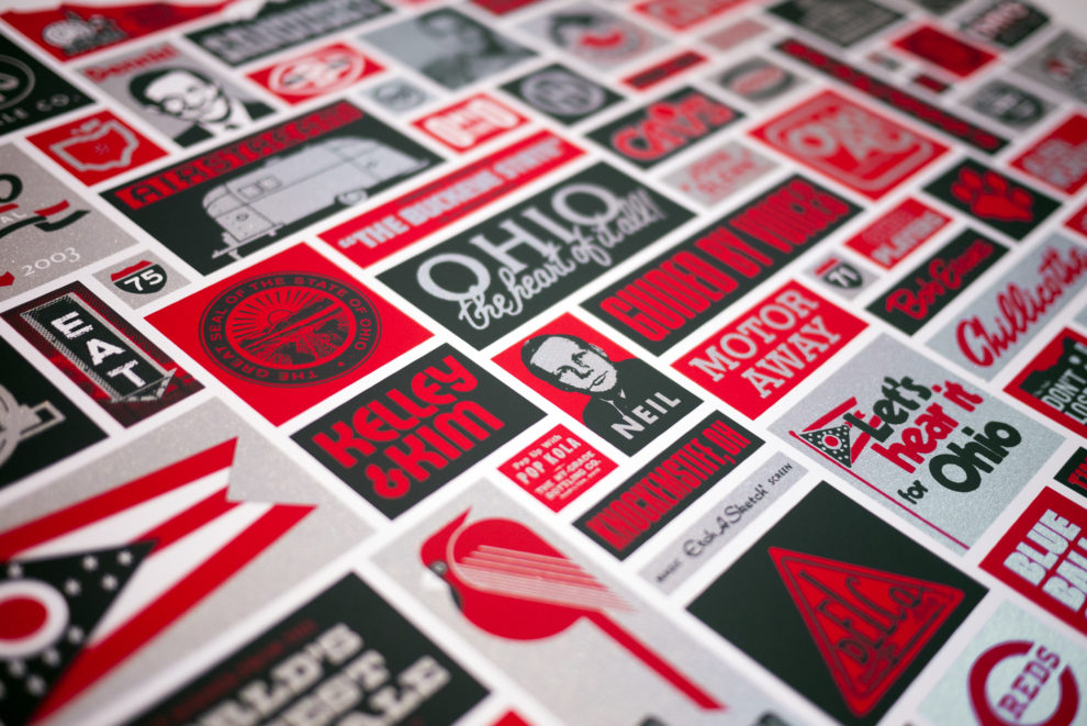 Draplin Ohio Poster