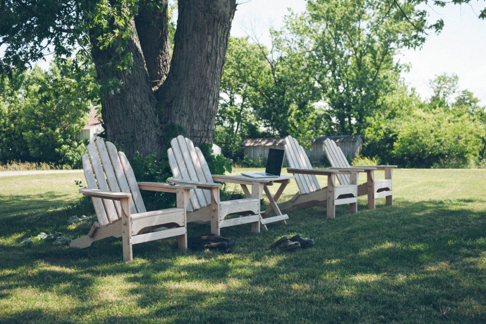 Adirondack chairs