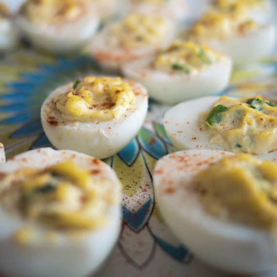 deviled eggs