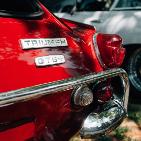 Classic Triumph tail light