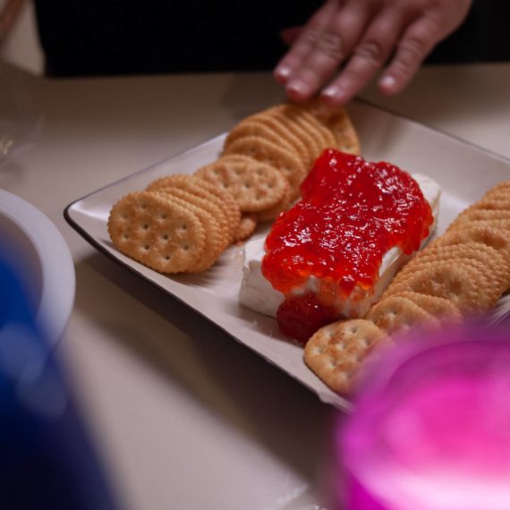 Cream Cheese and Pepper Jelly Dip