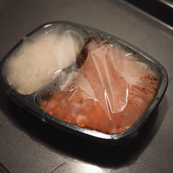 A frozen meal