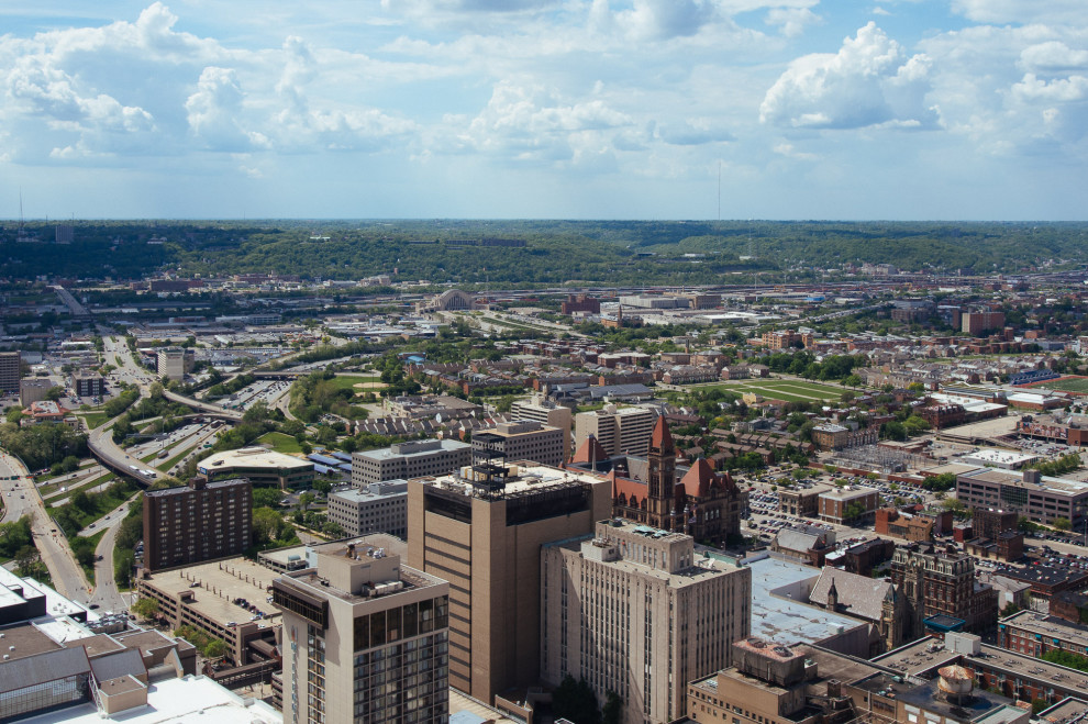 Cincinnati from the observation deck