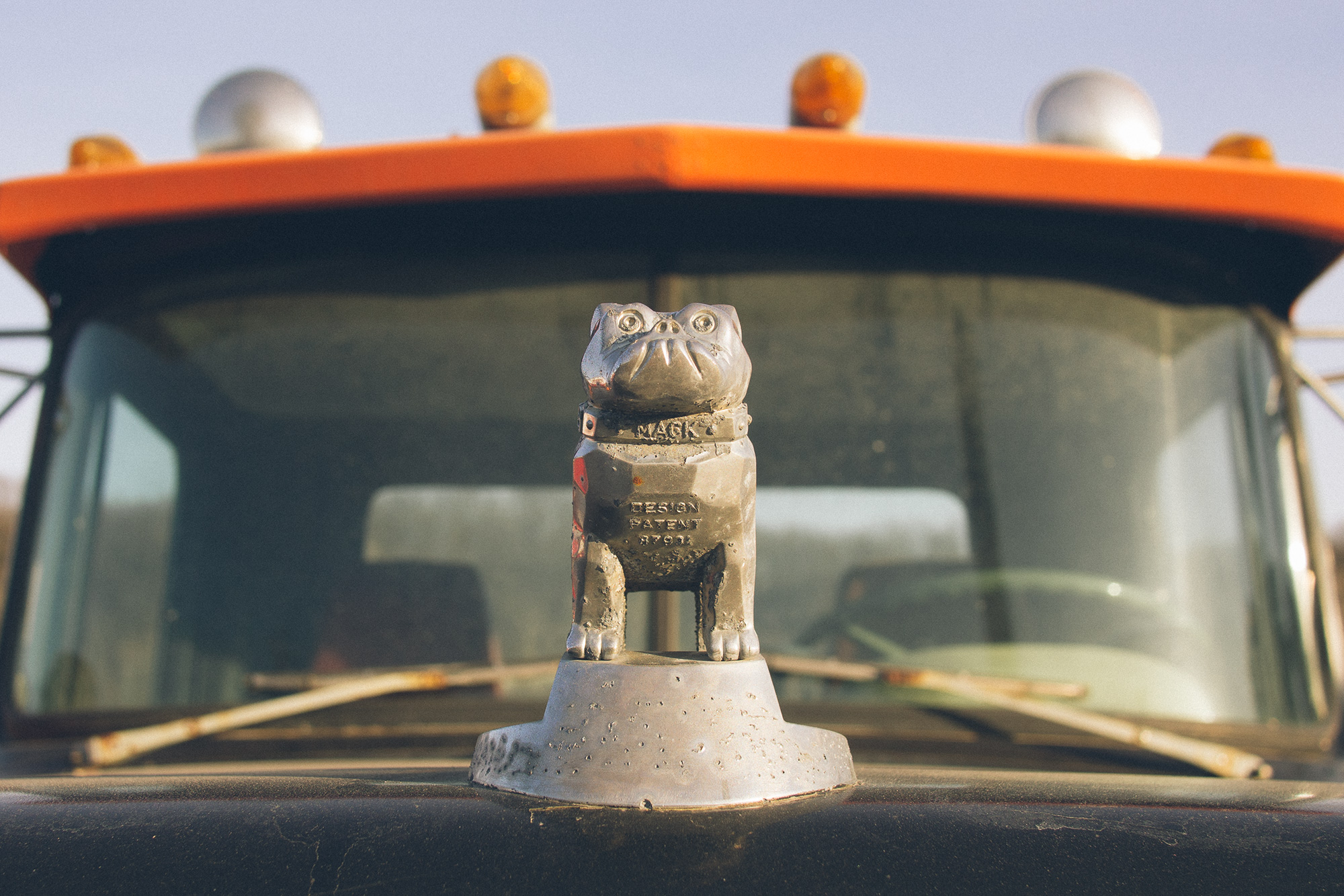 A Mack truck bulldog