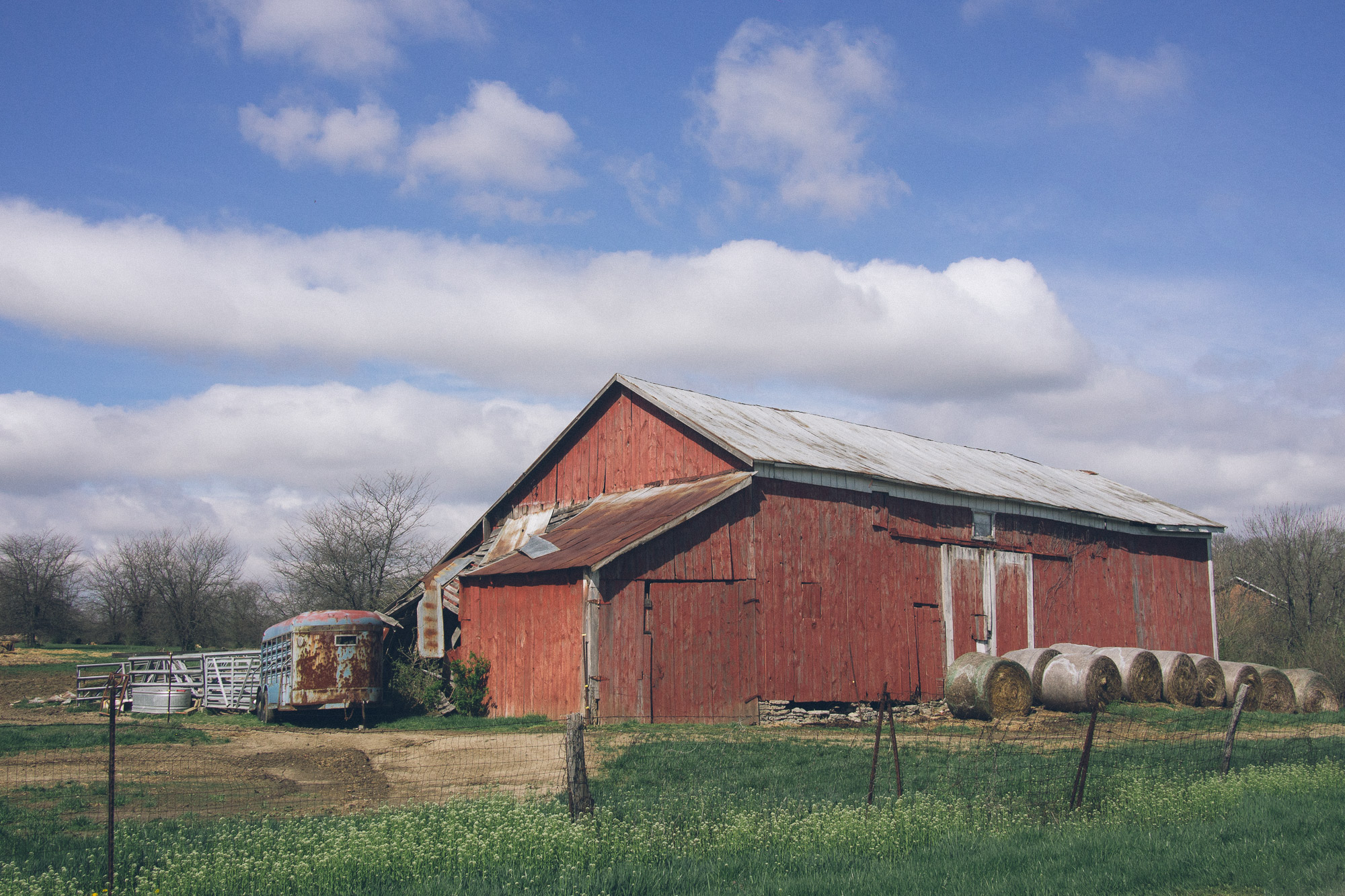 A barn