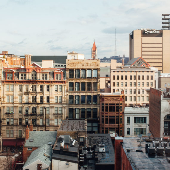 A view of downtown Cincinnati a city