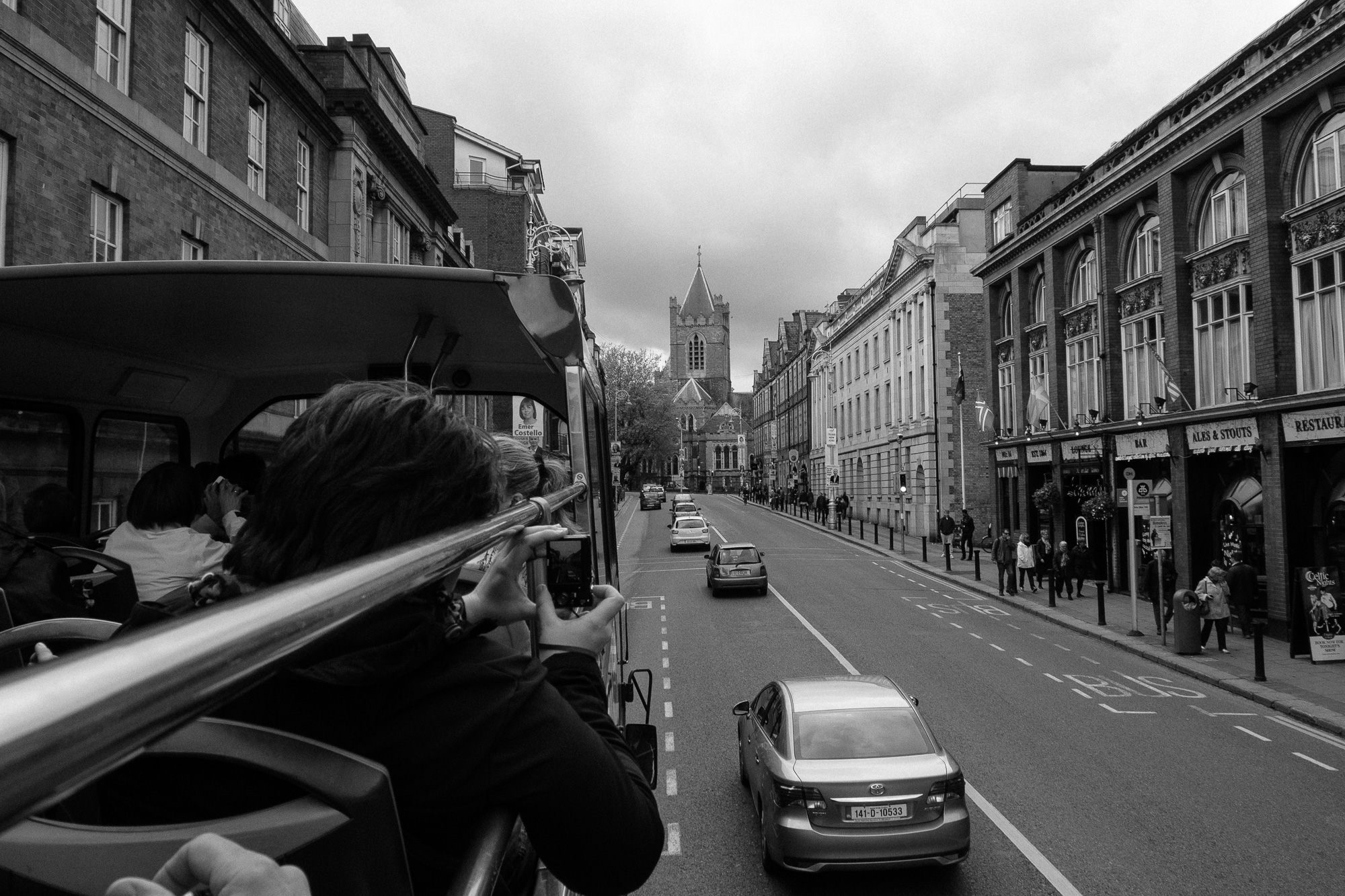 Bus tour of Dublin