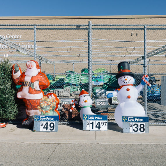 Inflatable Christmas decorations