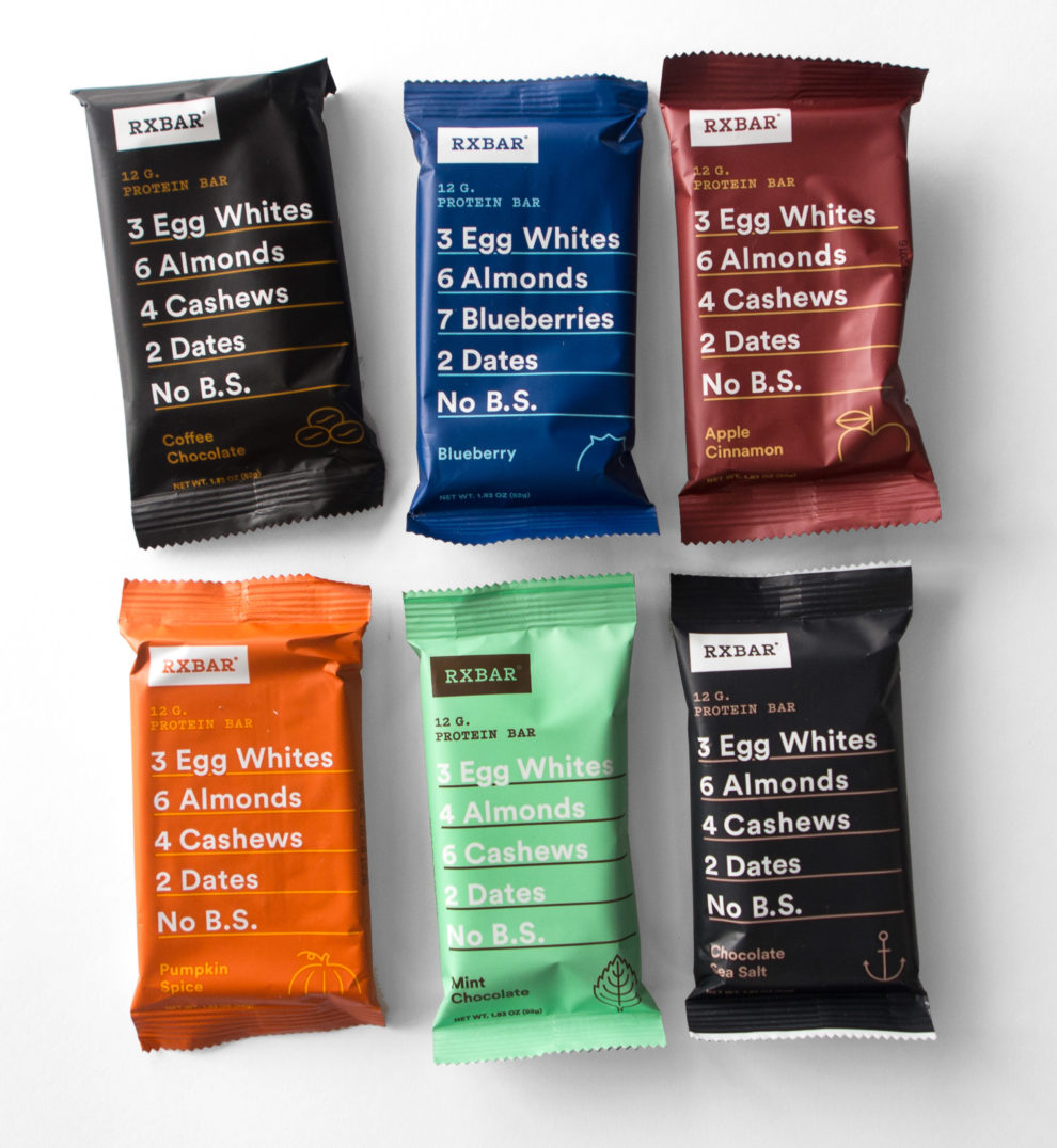 RXBAR flavors