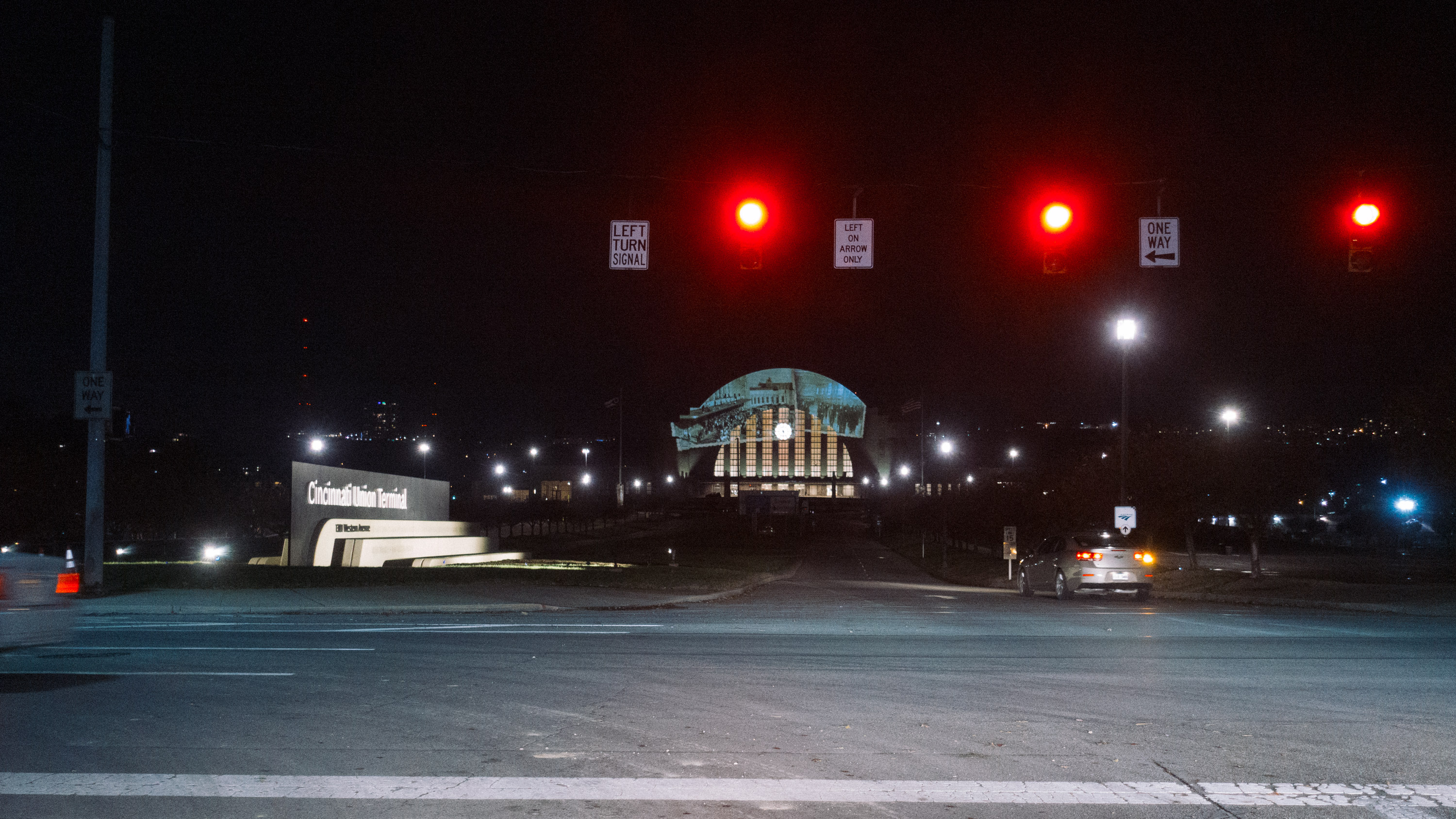 Union Terminal projection