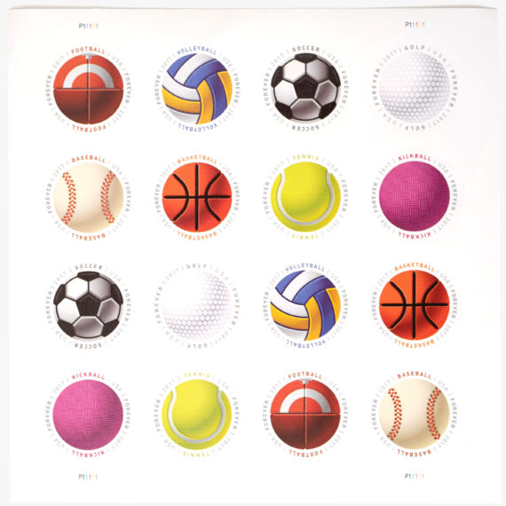 Ball stamps