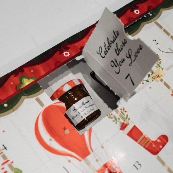 Advent calendar of jams and preserves