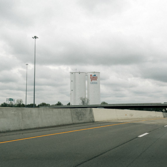 Pioneer Sugar towers in Findlay, Ohio