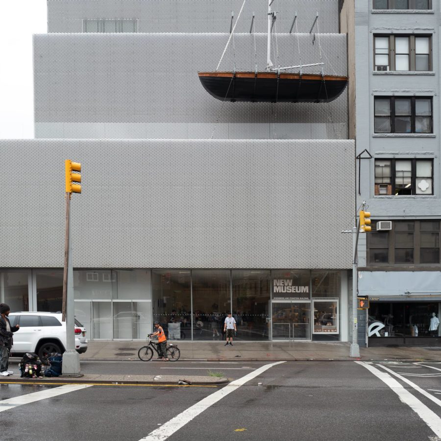 The New Museum exterior in New York