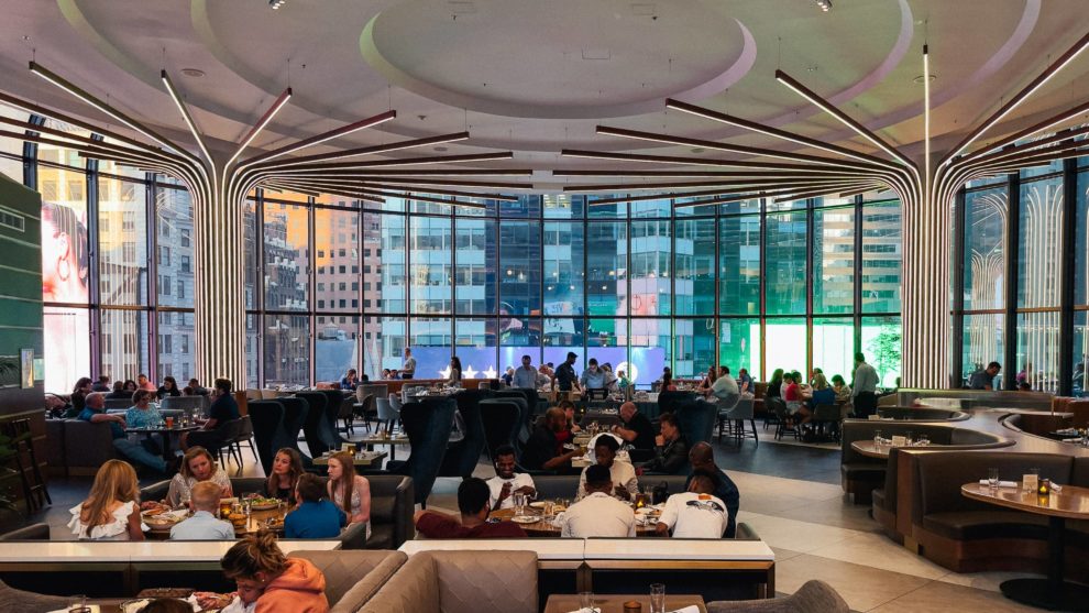 New York Marriott Marquis Revel & Rye Bar and Restaurant 