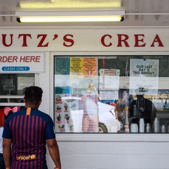 Putz’s Creamy Whip menu and ordering window