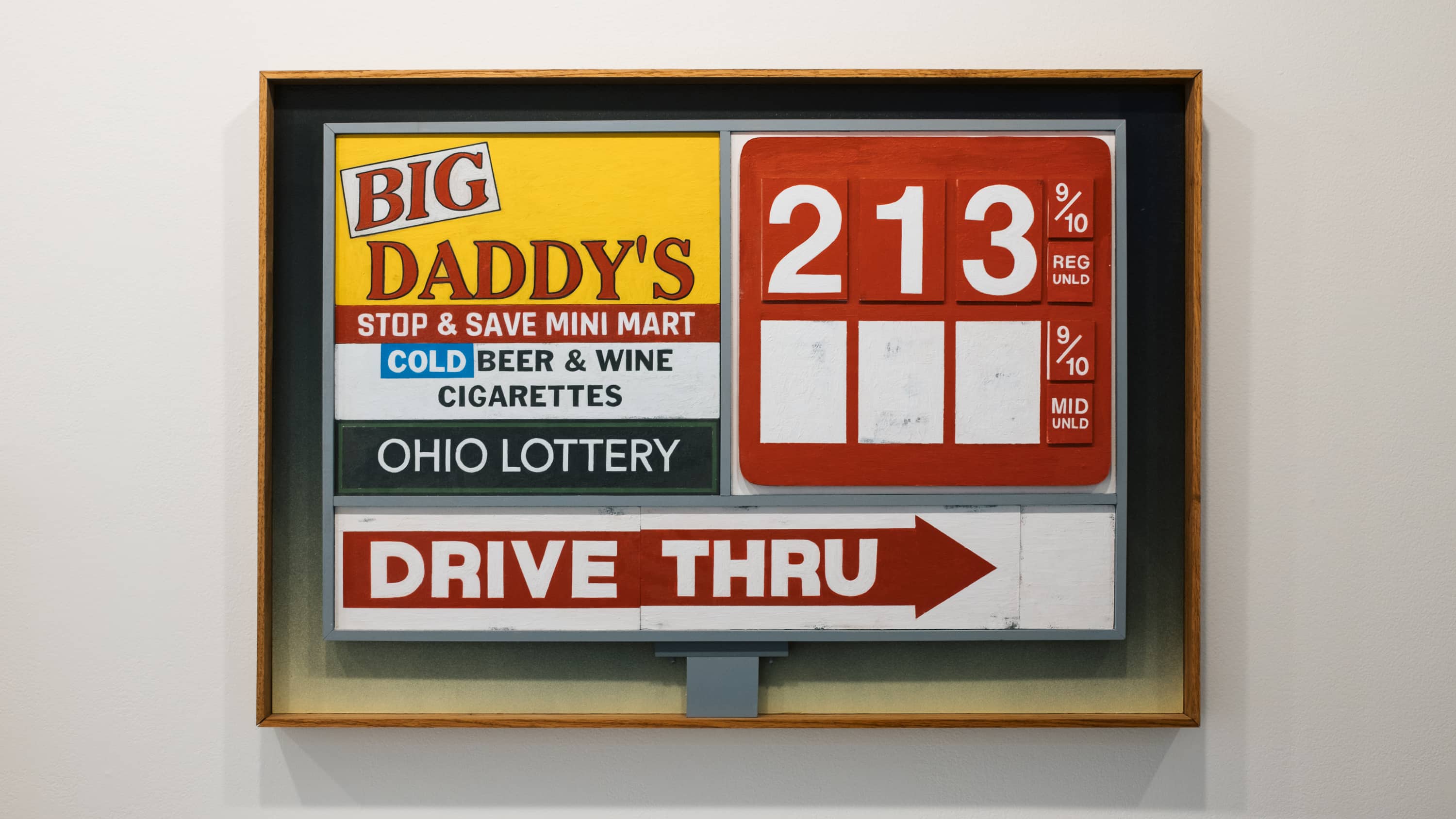 Big Daddy's Drive Thru sign artwork